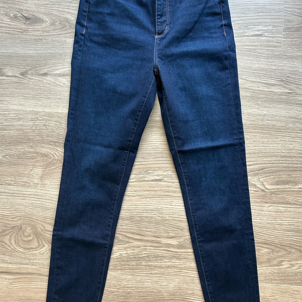 Ann Taylor Deep Indigo Skinny Jeans